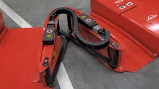 Škarjasti mehanizem modula za vleko LT10 WX podjetja Linde Material Handling