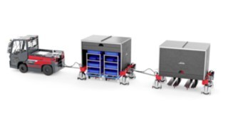Priključna gibka cev z zapornim ventilom