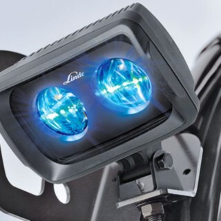 Linde BlueSpot z modro svetlobo
