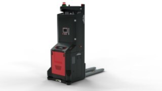 Visokozdvižni viličar I-MATIC CF podjetja Linde Material Handling, primeren za uporabo v hladilnicah