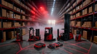 Ponudba avtomatiziranih viličarjev podjetja Linde Material Handling